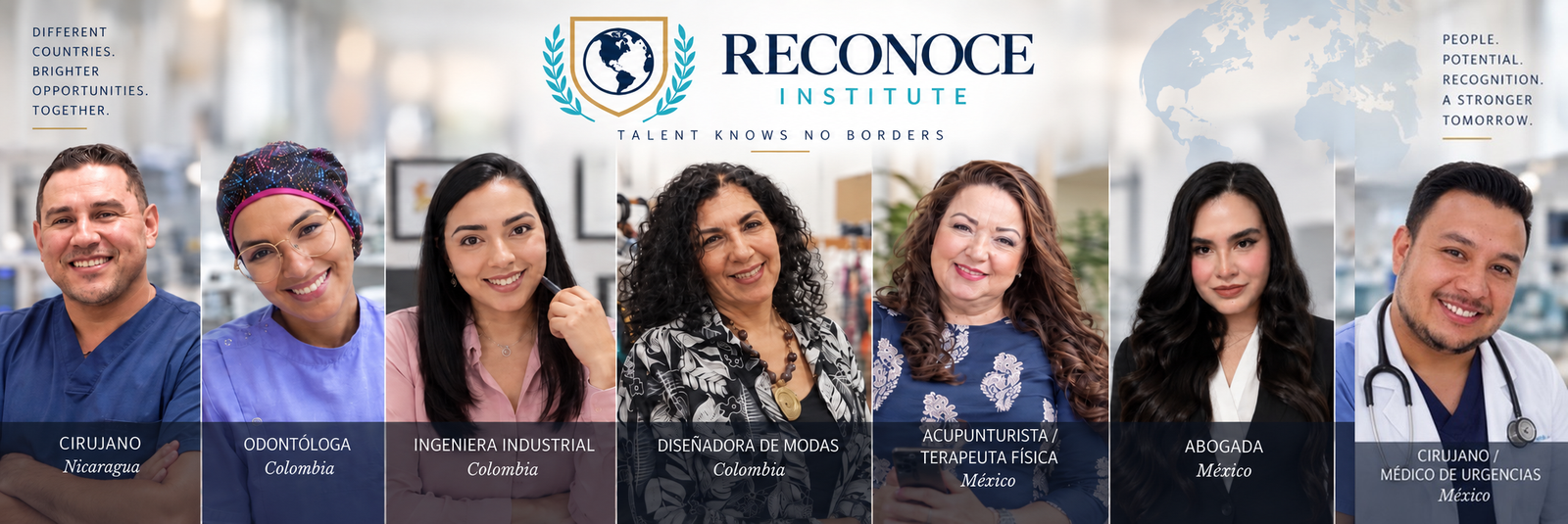 RECONOCE Institute — Different Countries, Brighter Opportunities, Together